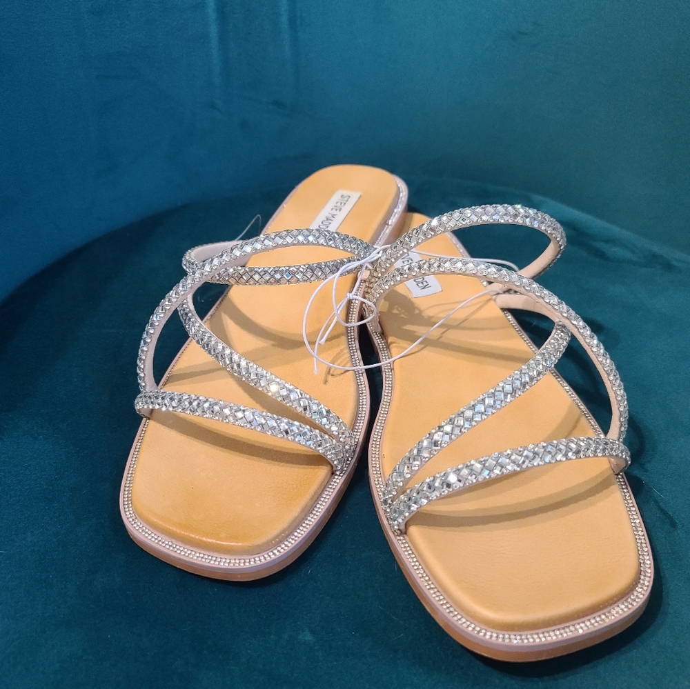 Steve Madden Rhinestones Sandels